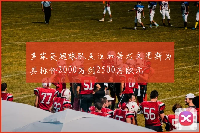 多家英超球队关注加蒂尤文图斯为其标价2000万到2500万欧元